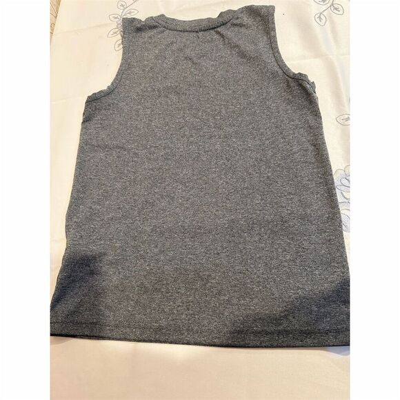 New Balance kids  Gray Sleeveless Tank Top  Lightweight Activewear - Picture 5 of 5